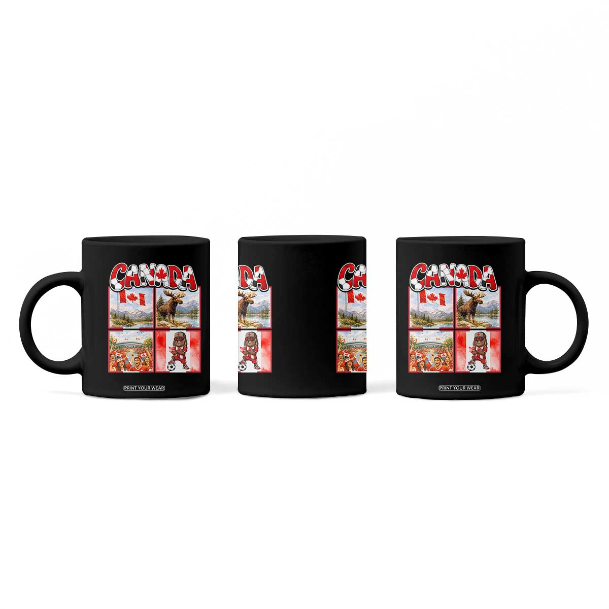 Proud Canada National Soccer Fan 2026 Gift Coffee Mug TS12 Print Your Wear