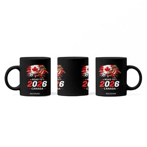 Proud Canada Soccer Beaver Coffee Mug Road To 2026 TS12 Print Your Wear