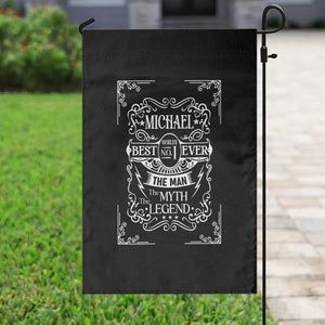 Michael The Man The Myth The Legend Garden Flag Vintage Gift For Michael Name TS12 Print Your Wear