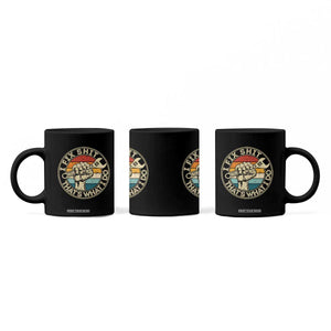 Auto Mechanic Dad Gift Coffee Mug Vintage I Fix Shit Thats What I Do TS12 Print Your Wear