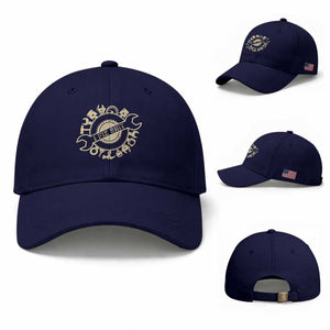 Funny Handyman Father's Day Gift Baseball Cap I Fix Shit TS12 Baseball Cap Universal Fit Dark Blue Print Your Wear