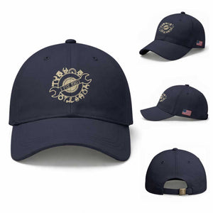 Funny Handyman Father's Day Gift Baseball Cap I Fix Shit TS12 Baseball Cap Universal Fit Navy Print Your Wear