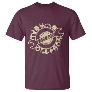 Funny Handyman Father's Day Gift T Shirt I Fix Shit TS12 Maroon Print Your Wear