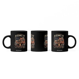 250 Years Of Fixing It Mechanic Pride Coffee Mug USA 250 Anniversary Gift TS12 Print Your Wear