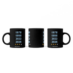 Argentina Flag Pride Soccer Coffee Mug 1978 1986 2022 Future Fourth Star TS12 Print Your Wear