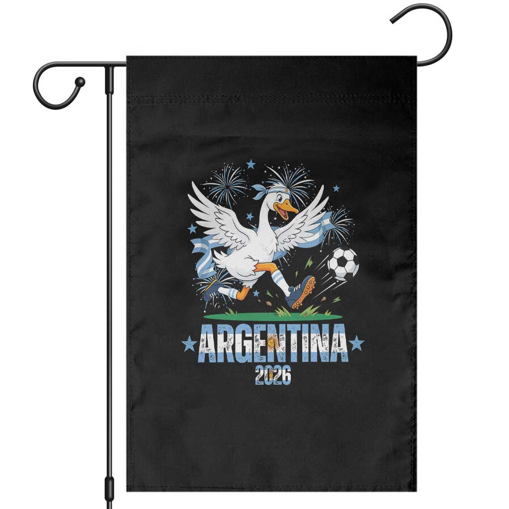 Funny Argentina Soccer Goose Garden Flag Football Fan Graphic TS12 Black Print Your Wear