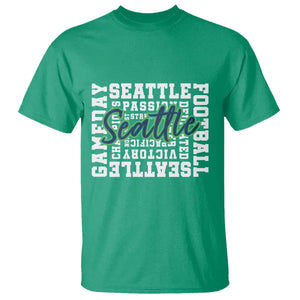Seattle Emerald City Pride T Shirt Football Fan Game Day Gift TS12 Irish Green Print Your Wear