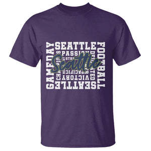 Seattle Emerald City Pride T Shirt Football Fan Game Day Gift TS12 Purple Print Your Wear