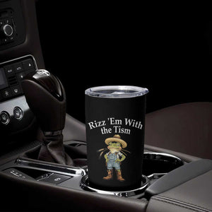 Autism Frog Tumbler Cup Funny Rizz Em With The Tism TS12 Print Your Wear