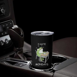 Funny Office Frog Tumbler Cup I Hate Mondays TS12 Print Your Wear