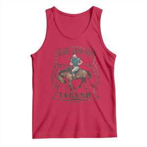 TX Game Day Legend Tank Top Funny CFF TS12 Red Print Your Wear