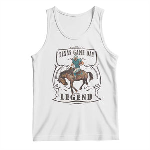 TX Game Day Legend Tank Top Funny CFF TS12 White Print Your Wear