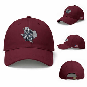 Funny TXF Football Lover Gift Baseball Cap TS12 Baseball Cap Universal Fit Maroon Print Your Wear