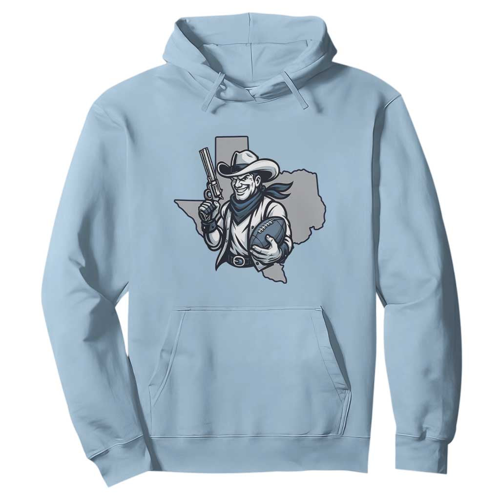 Funny TXF Football Lover Gift Hoodie TS12 Light Blue Print Your Wear