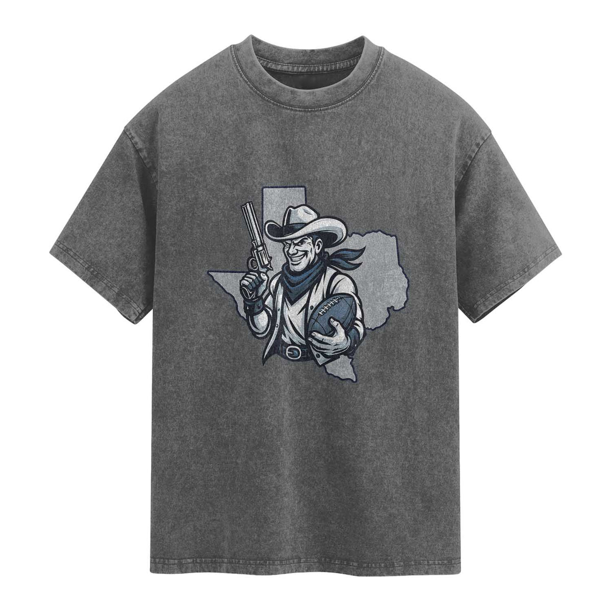 Funny TXF Football Lover Gift Washed Cotton T-Shirt