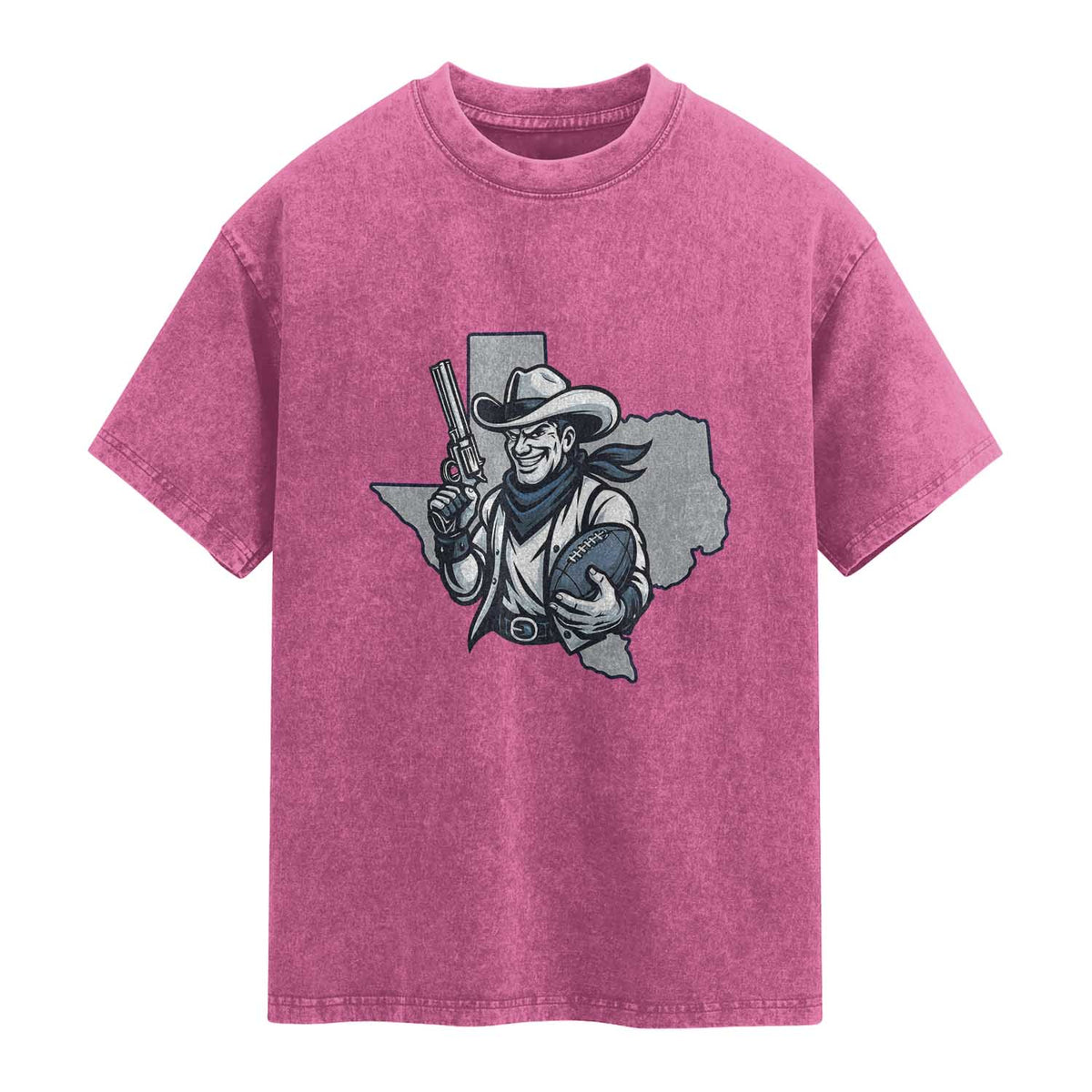 Funny TXF Football Lover Gift Washed Cotton T-Shirt