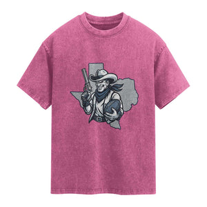 Funny TXF Football Lover Gift Washed Cotton T-Shirt
