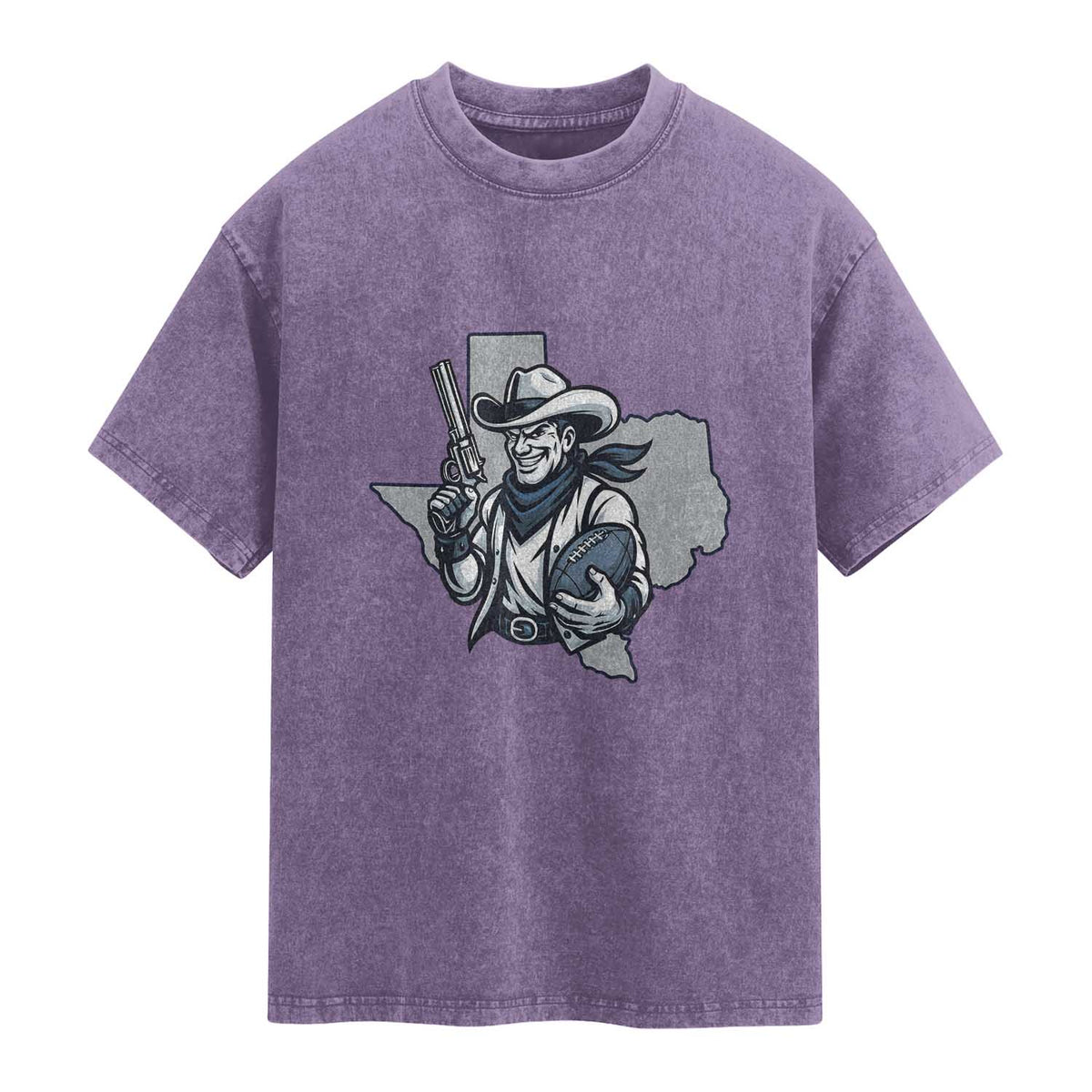 Funny TXF Football Lover Gift Washed Cotton T-Shirt