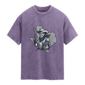 Funny TXF Football Lover Gift Washed Cotton T-Shirt