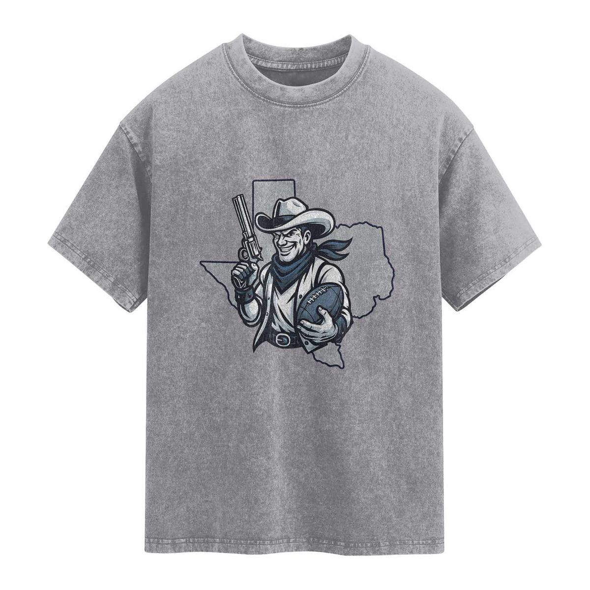 Funny TXF Football Lover Gift Washed Cotton T-Shirt