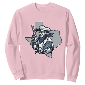 Funny TXF Football Lover Gift Sweatshirt TS12 Light Pink Print Your Wear