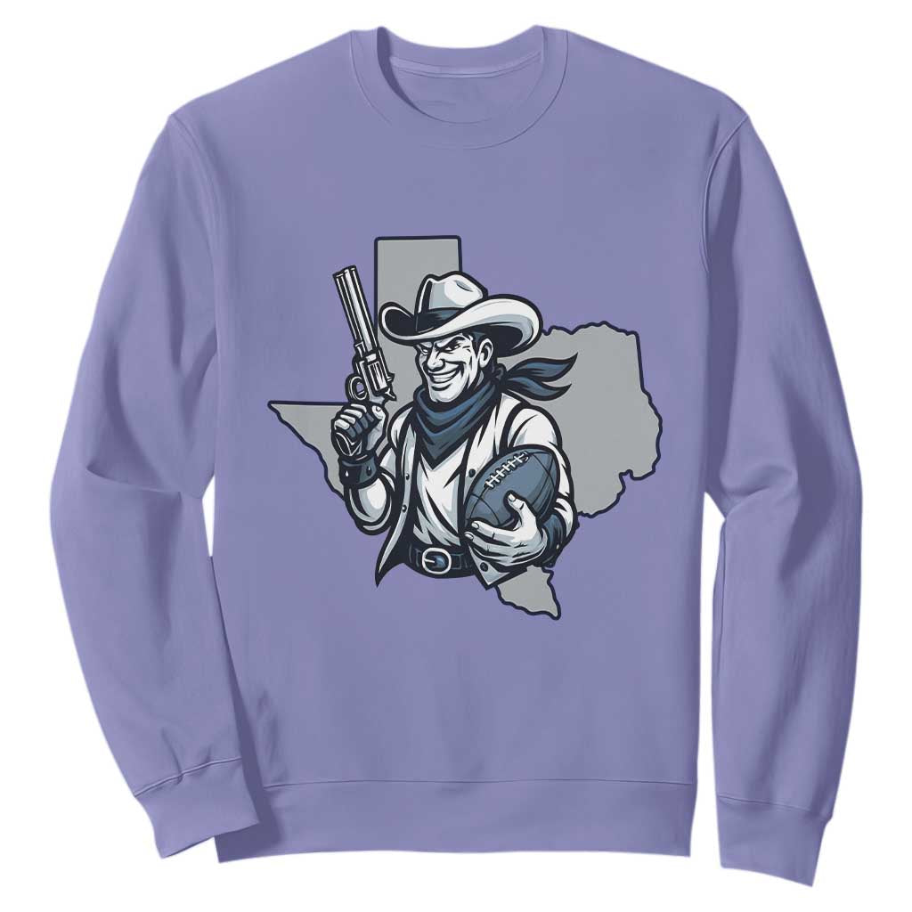 Funny TXF Football Lover Gift Sweatshirt TS12 Violet Print Your Wear
