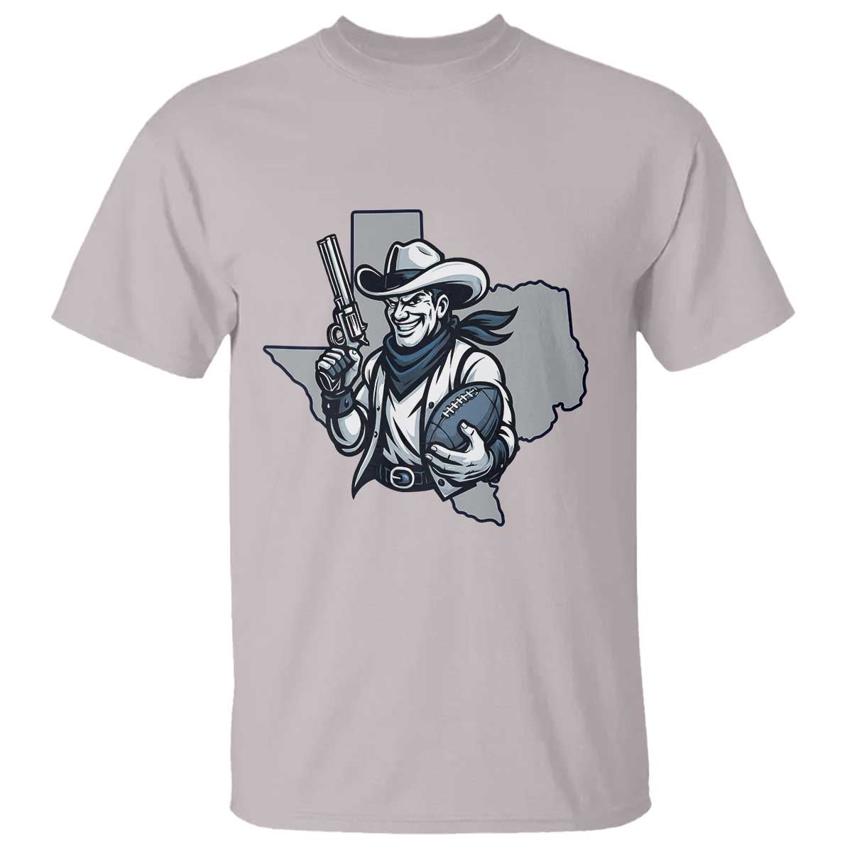 Funny TXF Football Lover Gift T Shirt TS12 Ice Gray Print Your Wear