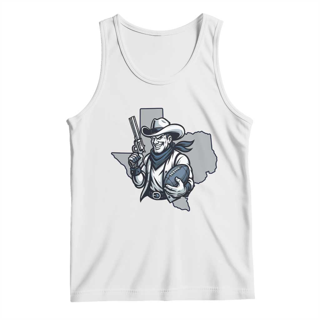 Funny TXF Football Lover Gift Tank Top TS12 White Print Your Wear