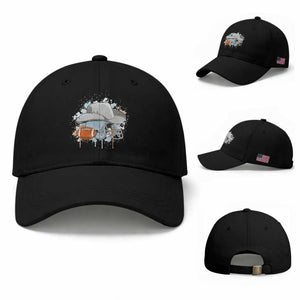 DFCF Helmet Baseball Cap Game Day Spirit Gift TS12 Baseball Cap Universal Fit Black Print Your Wear