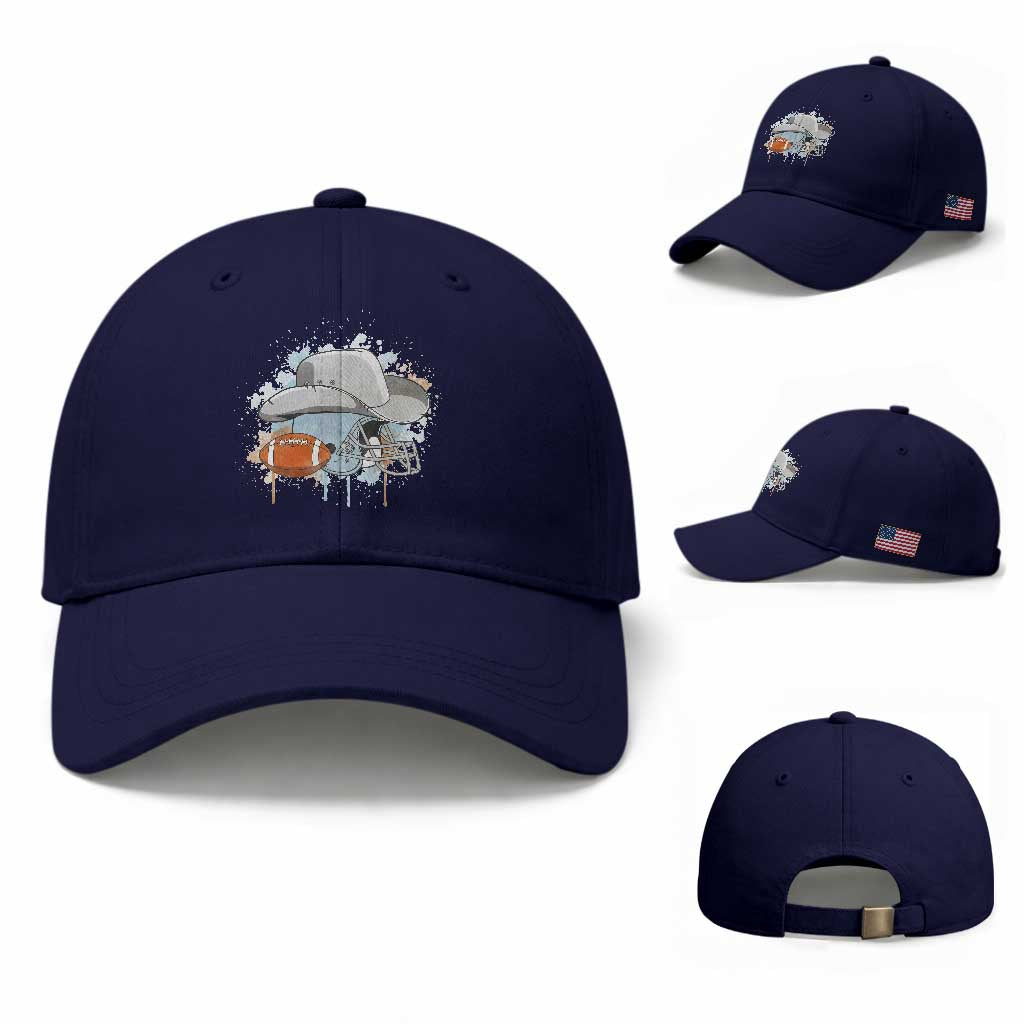 DFCF Helmet Baseball Cap Game Day Spirit Gift TS12 Baseball Cap Universal Fit Dark Blue Print Your Wear