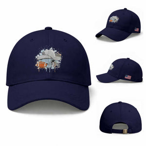 DFCF Helmet Baseball Cap Game Day Spirit Gift TS12 Baseball Cap Universal Fit Dark Blue Print Your Wear
