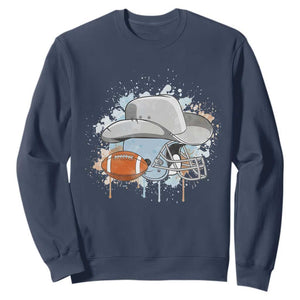 DFCF Helmet Sweatshirt Game Day Spirit Gift TS12 Navy Print Your Wear