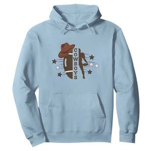 Cowboy Pride Hoodie Western Style Sport Lover Gift TS12 Light Blue Print Your Wear