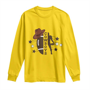 Cowboy Pride Long Sleeve Shirt Western Style Sport Lover Gift TS12 Daisy Print Your Wear