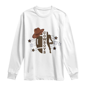 Cowboy Pride Long Sleeve Shirt Western Style Sport Lover Gift TS12 White Print Your Wear