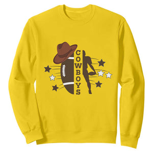 Cowboy Pride Sweatshirt Western Style Sport Lover Gift TS12 Daisy Print Your Wear