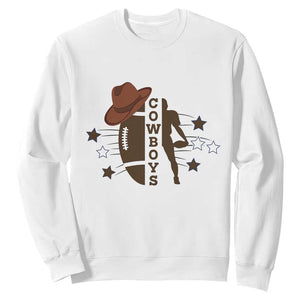 Cowboy Pride Sweatshirt Western Style Sport Lover Gift TS12 White Print Your Wear