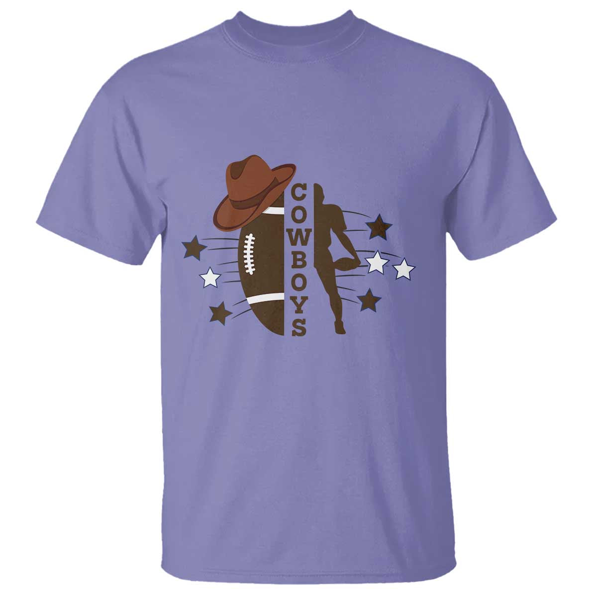 Cowboy Pride T Shirt Western Style Sport Lover Gift TS12 Violet Print Your Wear