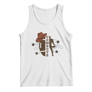 Cowboy Pride Tank Top Western Style Sport Lover Gift TS12 White Print Your Wear