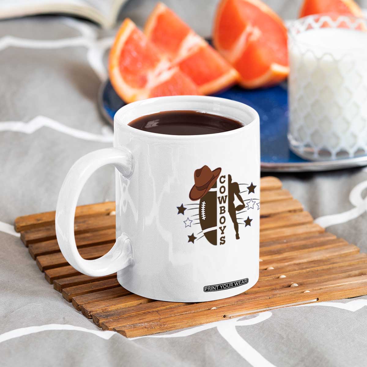 Cowboy Pride Coffee Mug Western Style Sport Lover Gift TS12 Print Your Wear