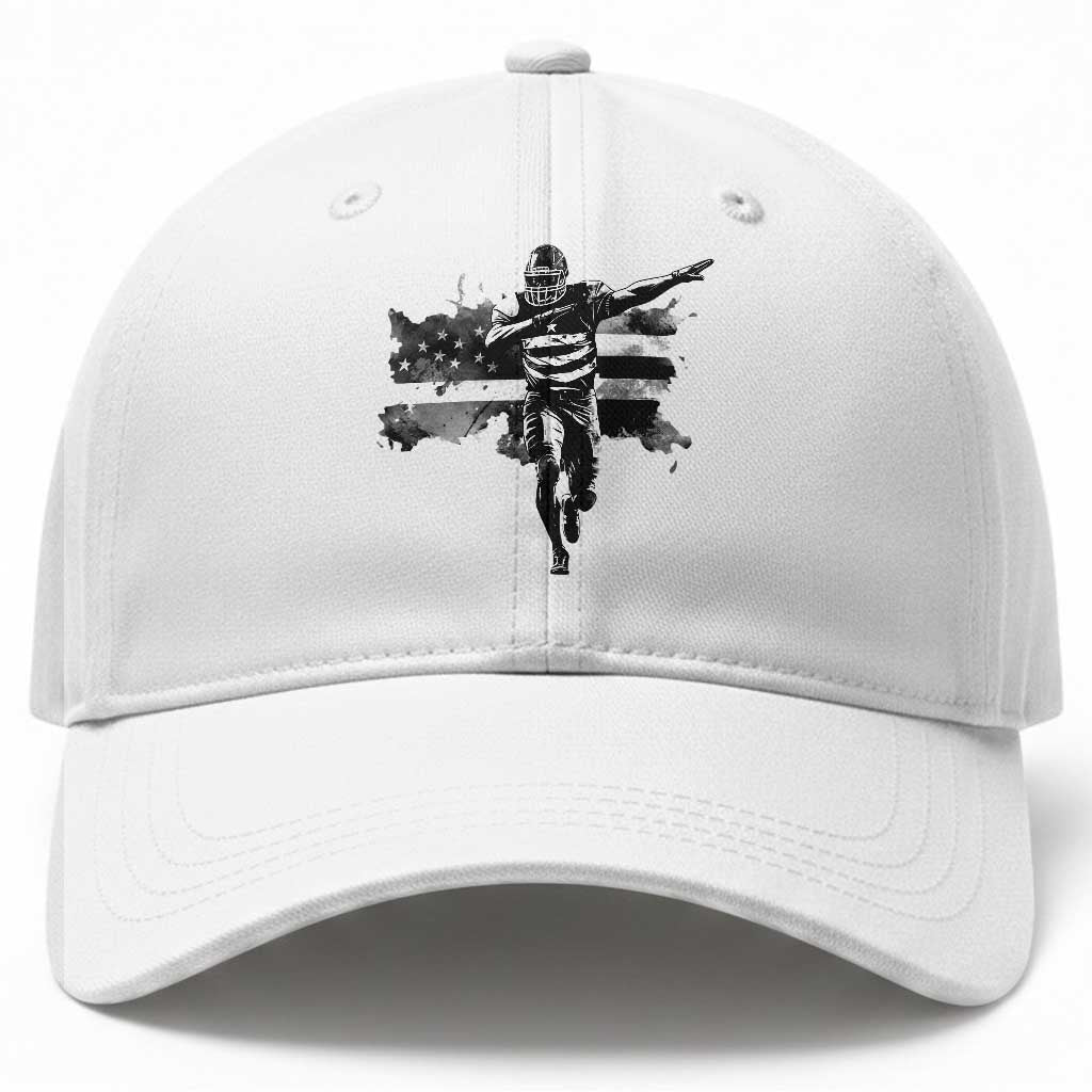 Patriotic Football Dab Baseball Cap American Flag Sports Fan Gift TS12 Print Your Wear