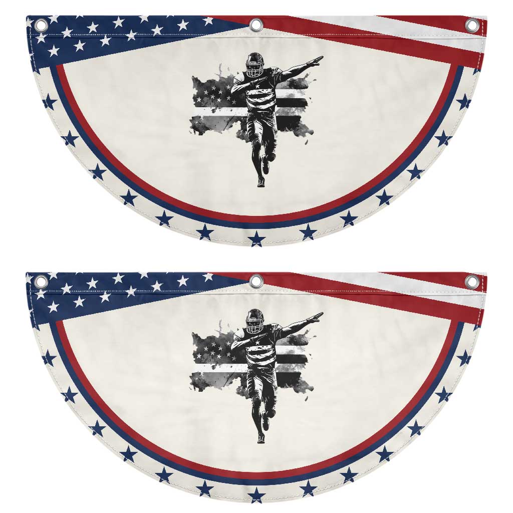 Football Dab Patriotic Fan Flag American Flag Sports Fan Gift TS12 2pcs pack Classic Beige Print Your Wear