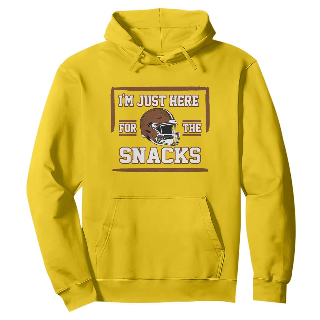 Im Just Here For The Snacks Hoodie Football Fan Gift TS12 Daisy Print Your Wear