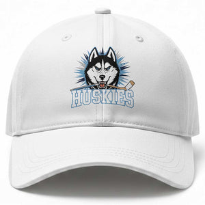Cool Siberian Husky Ice Hockey Baseball Cap Gift For Dog Lovers TS12 Print Your Wear