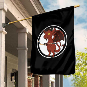 Funny Cryptid Sports Gift Garden Flag Jersey Devil Playing Ice Hockey TS12 Print Your Wear