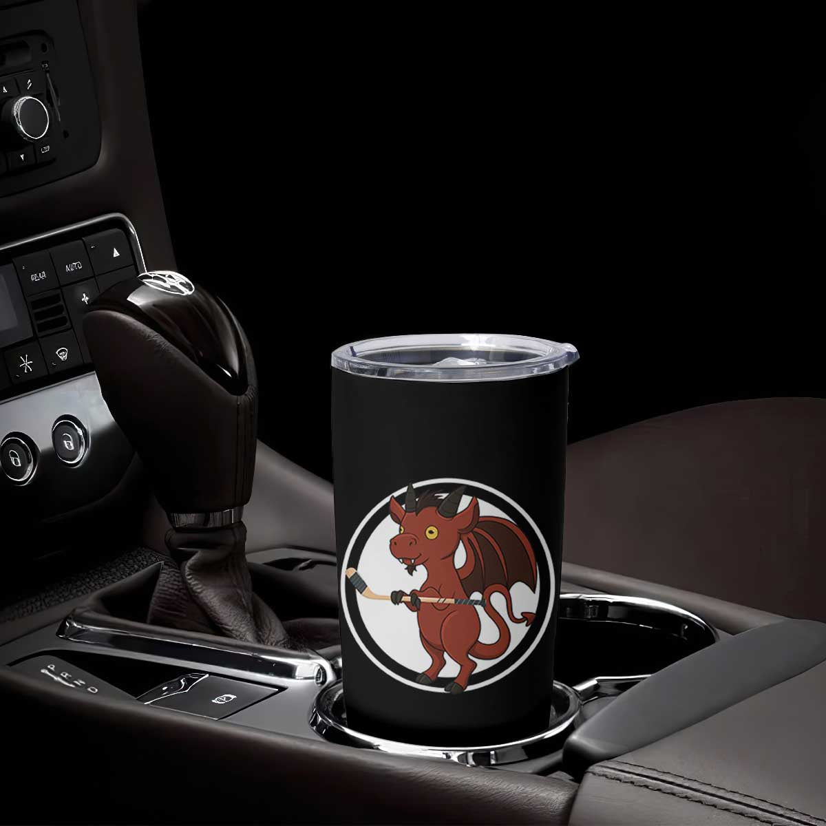 Funny Cryptid Sports Gift Tumbler Cup Jersey Devil Playing Ice Hockey TS12 Print Your Wear