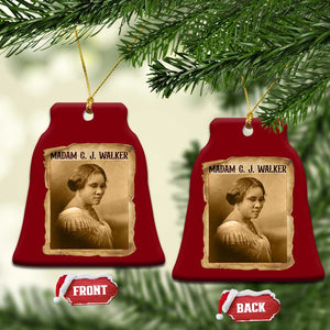 Madam CJ Walker Ceramic Ornament Female Empowerment History Gift TS12 Print Your Wear