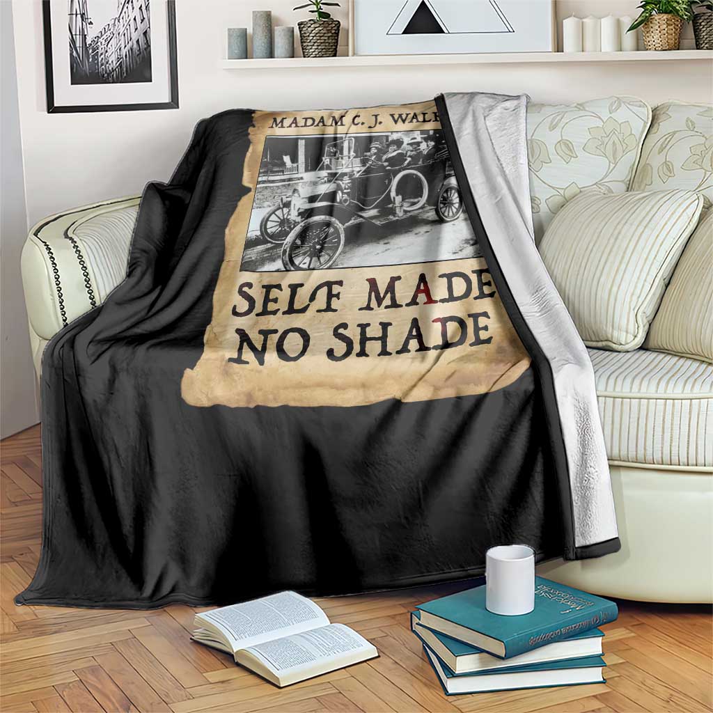 Madam CJ Walker Self Made Millionaire Throw Blanket Strong Black Woman Leader TS12 Print Your Wear