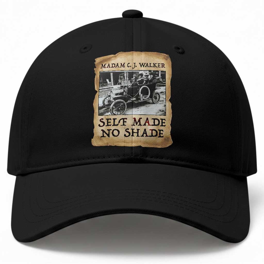 Madam CJ Walker Self Made Millionaire Baseball Cap Strong Black Woman Leader TS12 Print Your Wear