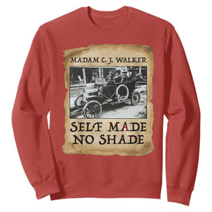 Madam CJ Walker Self Made Millionaire Sweatshirt Strong Black Woman Leader TS12 Red Print Your Wear